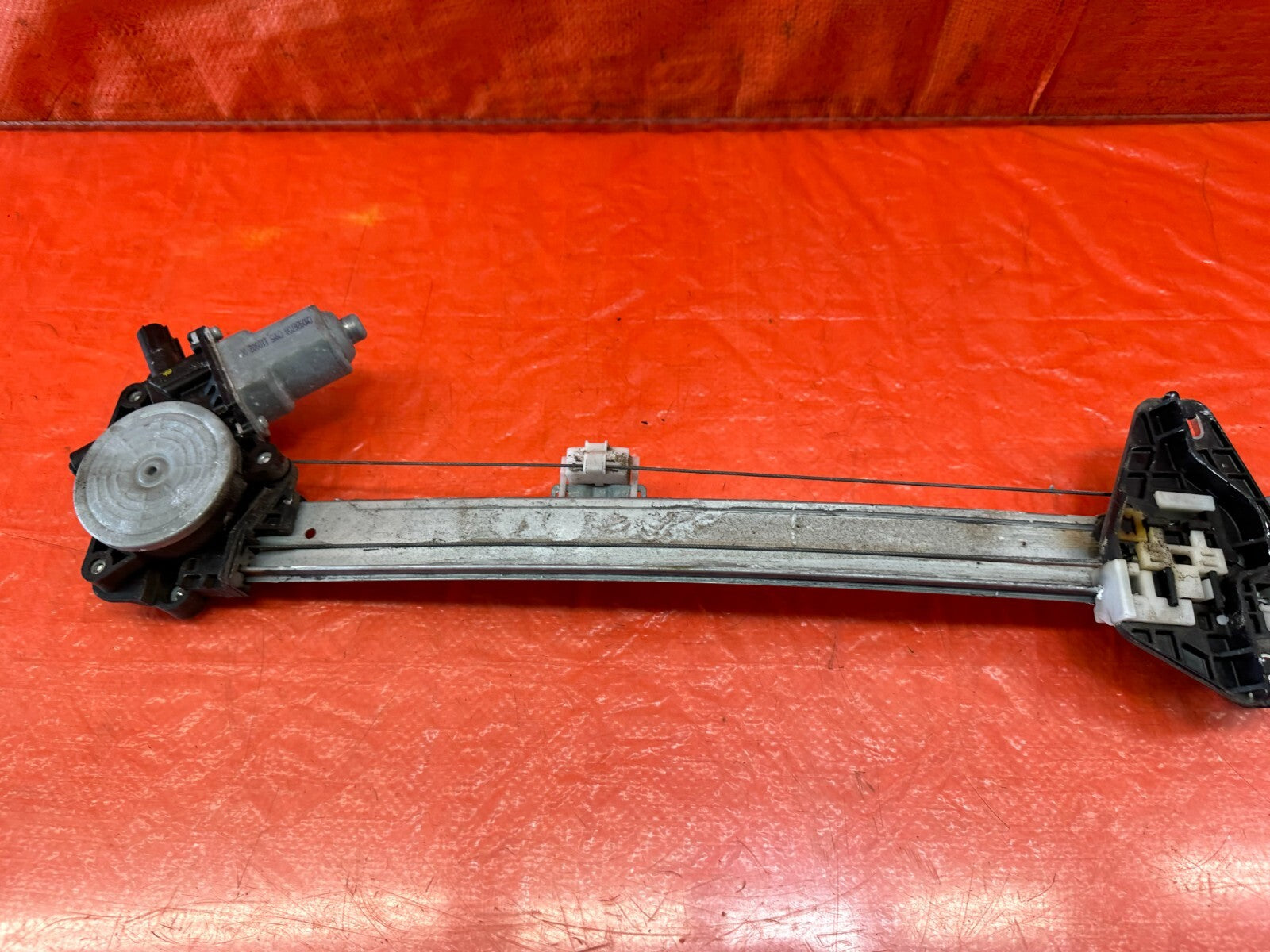 08 12 HONDA ACCORD SEDAN LEFT REAR    WINDOW REGULATOR W/ MOTOR   OEM #2395