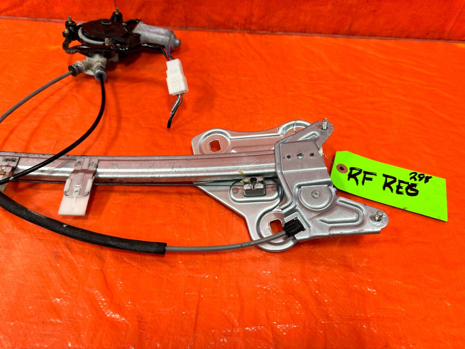 02 10 LEXUS SC430   PASSENGER RIGHT WINDOW REGULATOR   OEM FACTORY #28812