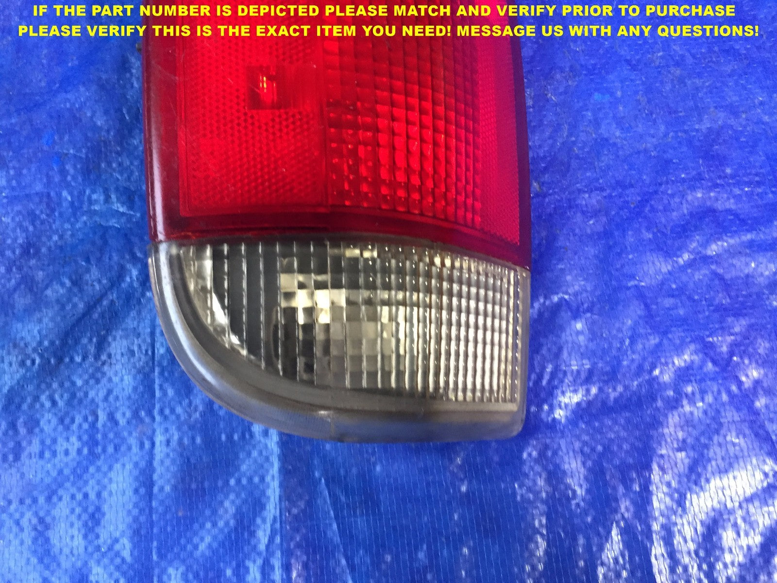 OEM 95 96 97 98 99 00 01 02 03 04 CHEVROLET BLAZER DRIVER LEFT TAIL LIGHT 1B1