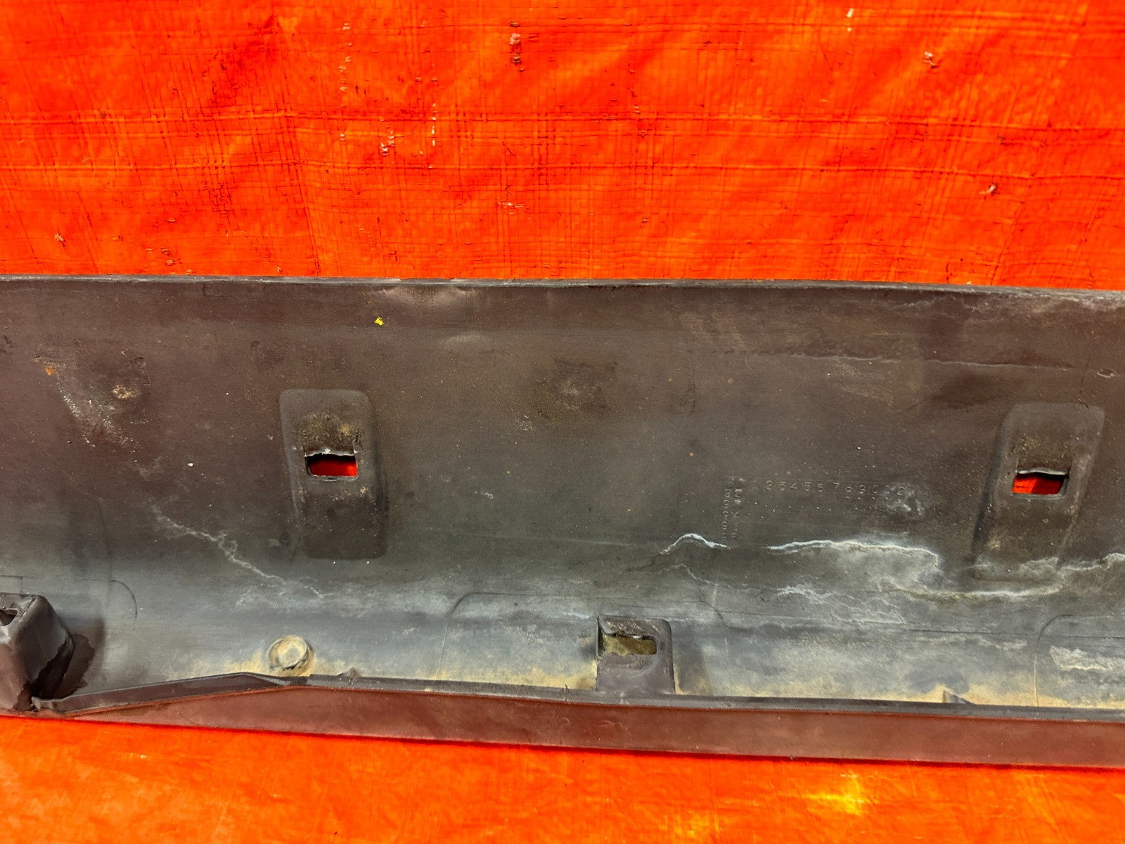 92 95 HONDA CIVIC 2D COUPE   SIDE SKIRT ROCKER MOLDING TRIM   RIGHT SIDE OEM 32717