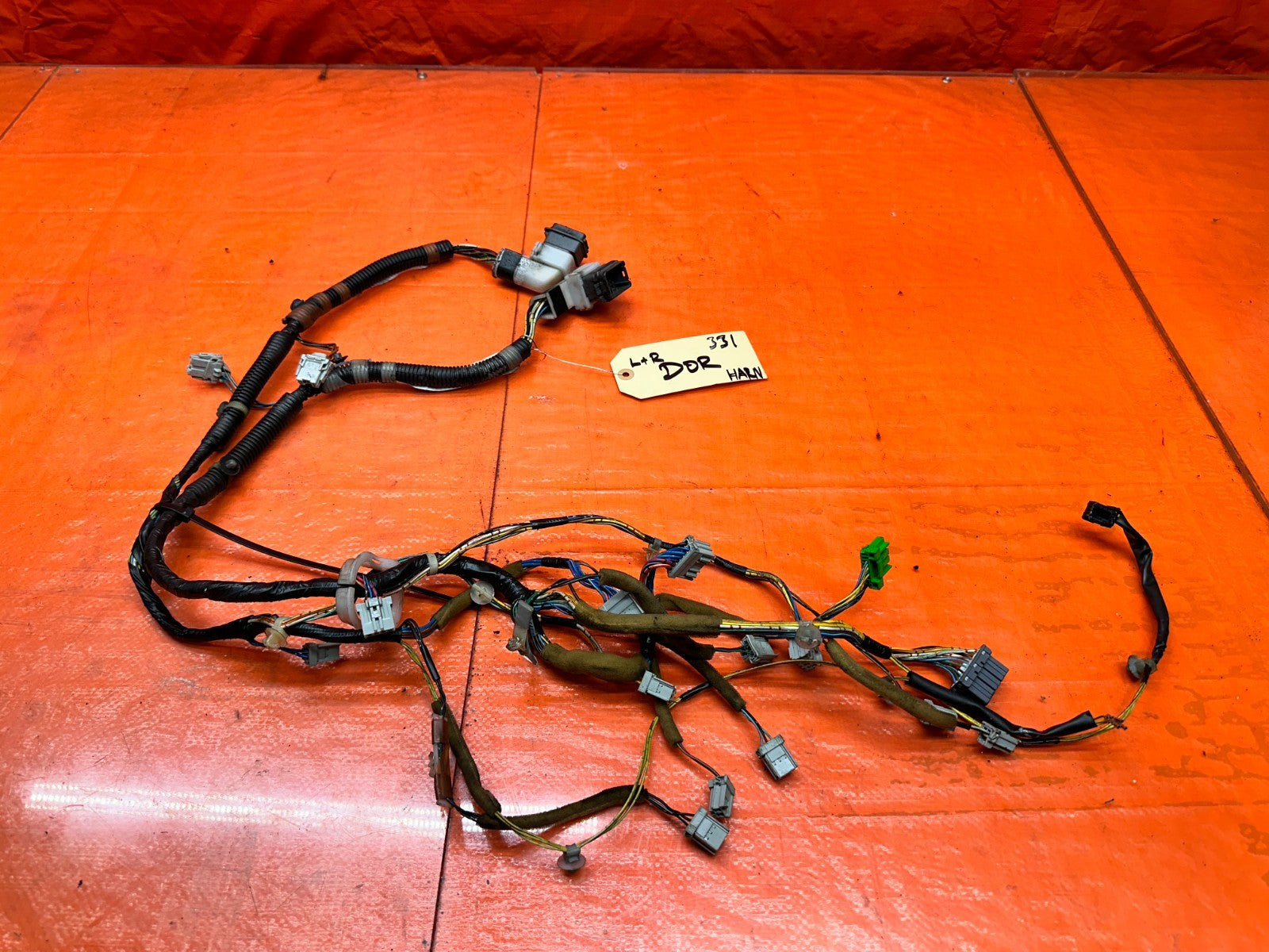 94 01 ACURA INTEGRA 1.8L 2D LEFT RIGHT DOOR WIRE HARNESS SET OEM #3310