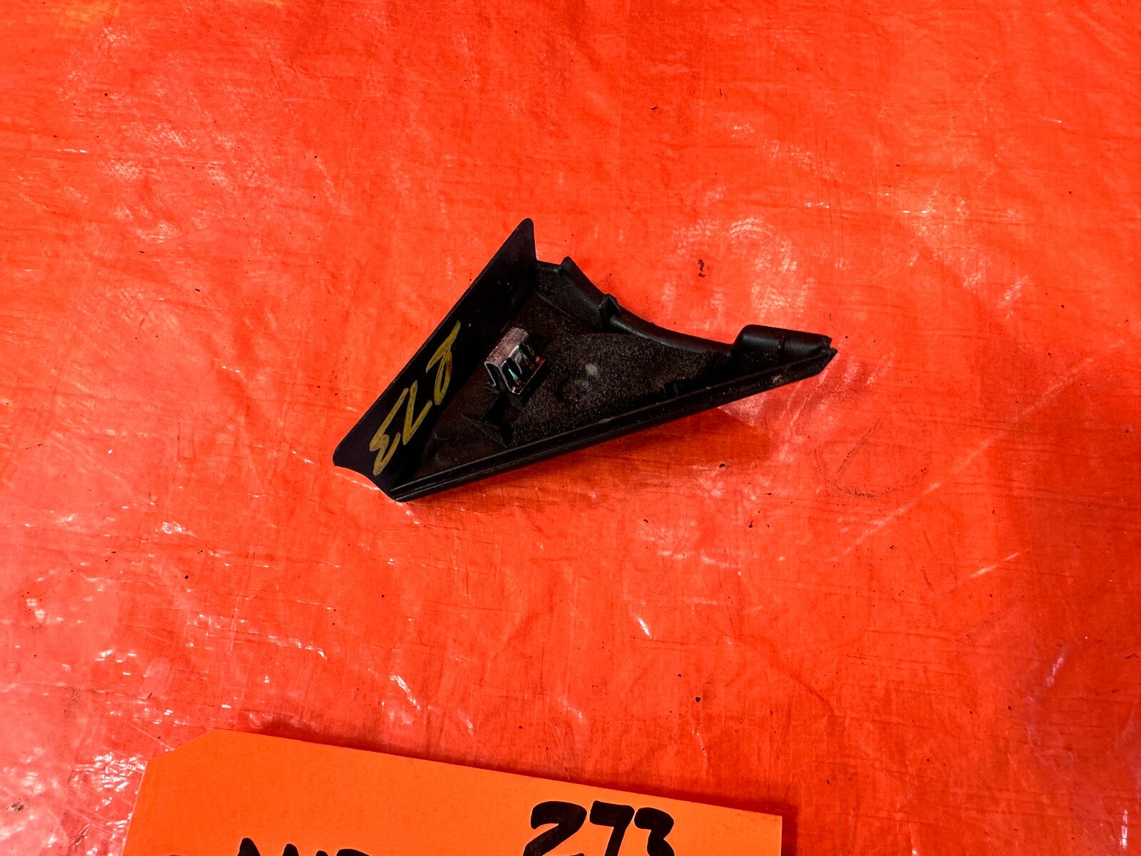 94 96 HONDA PRELUDE   INTERIOR MIRROR TRIM COVER PLASTIC   DRIVER LEFT OEM #2735