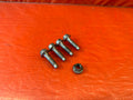 16 24 INFINITI Q50   3.0L   DRIVER LEFT ENGINE MOUNT BRACKET BOLTS NUTS OEM 2420