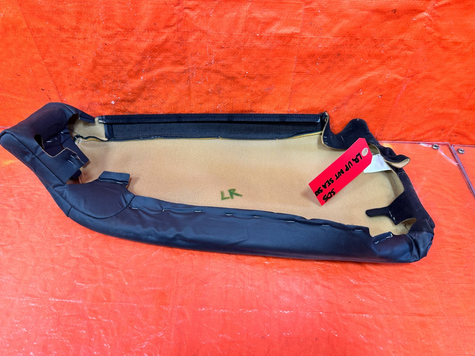09 10 ACURA TSX   BLACK LEATHER REAR LEFT OUTER SEAT SKIN   OEM FACOTRY 3054