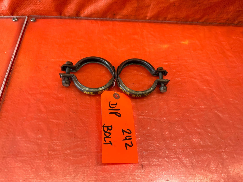 16 20 INFINITI Q50   3.0L   TURBO MANIFOLD TO DOWN PIPE V BAND CLAMPS OEM #2420