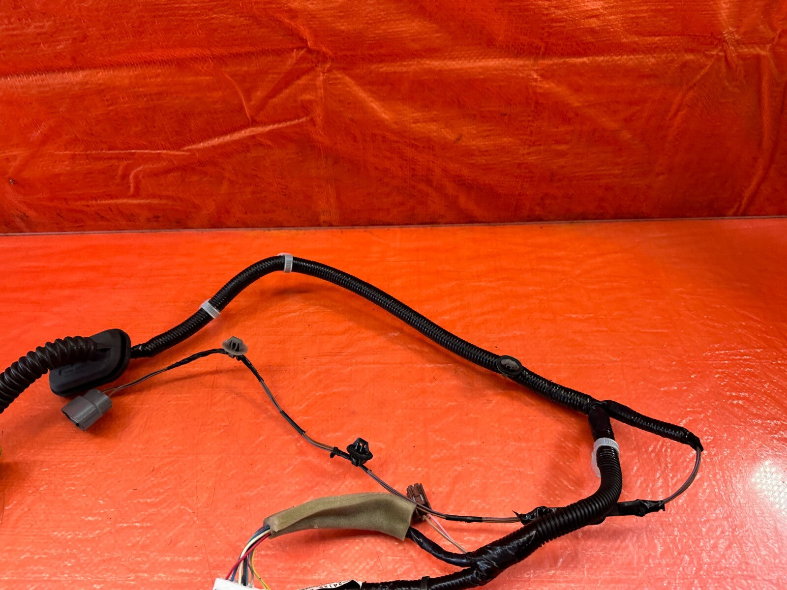 14 21 INFINITI Q50   DRIVER LEFT REAR DOOR WIRING HARNESS WIRE LOOM   OEM #2423