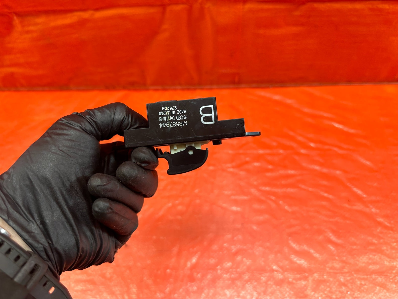 08 15 LANCER EVOLUTION X EVO 10   PASSENGER RIGHT REAR   WINDOW SWITCH OEM #2148