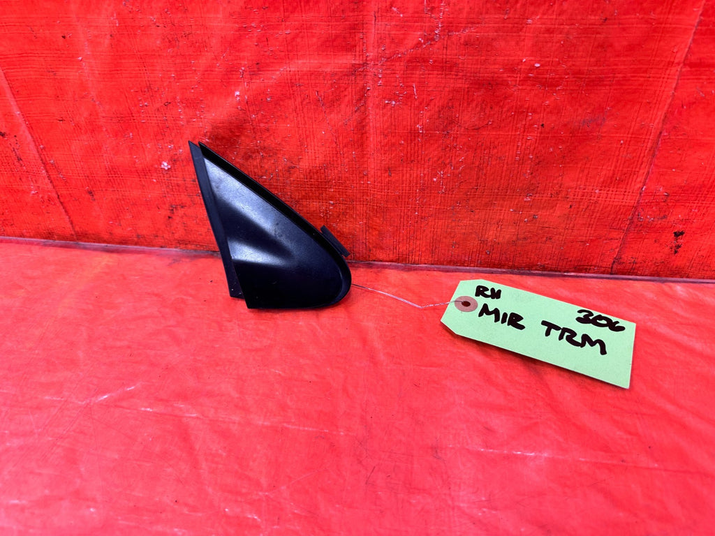 02 05 HONDA CIVIC SI EP3 HATCHBACK RIGHT EXTERIOR MIRROR TRIM COVER PLASTIC #3060