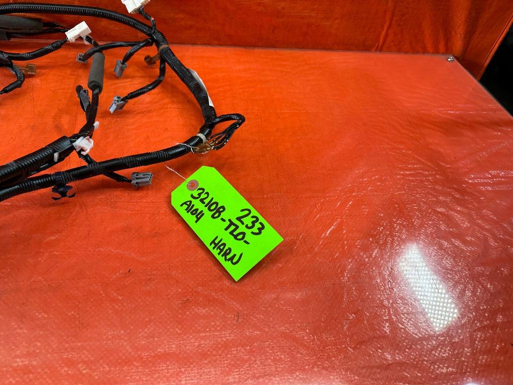 09 10 ACURA TSX   REAR / TAIL LIGHT LAMP WIRING HARNESS WIRE LOOM   OEM #2331