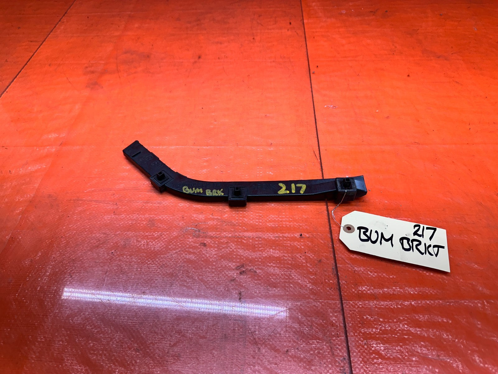 10 15 MITSUBISHI LANCER EVO RIGHT PASSENGER SIDE REAR BUMPER BRACKET OEM FACTORY0
