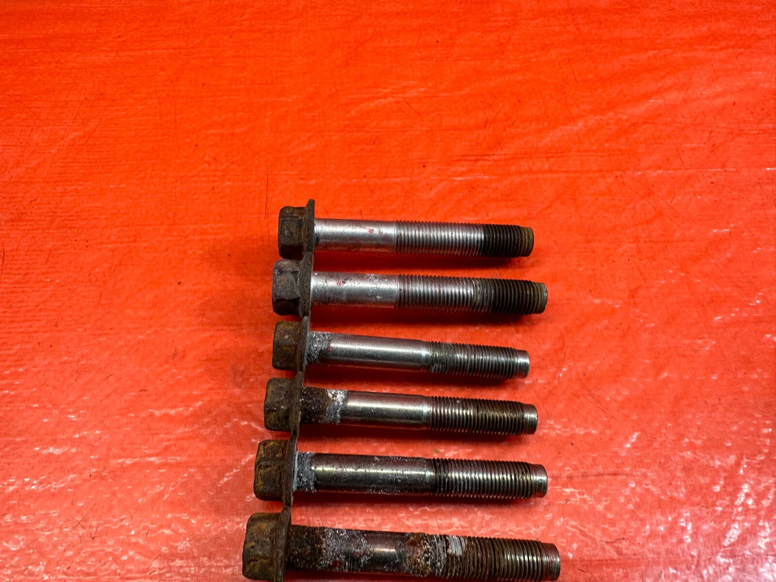 09 12 LANCER EVOLUTION X EVO 10   REAR SUB FRAME CROSS MEMBER BOLTS HARDWARE 2146