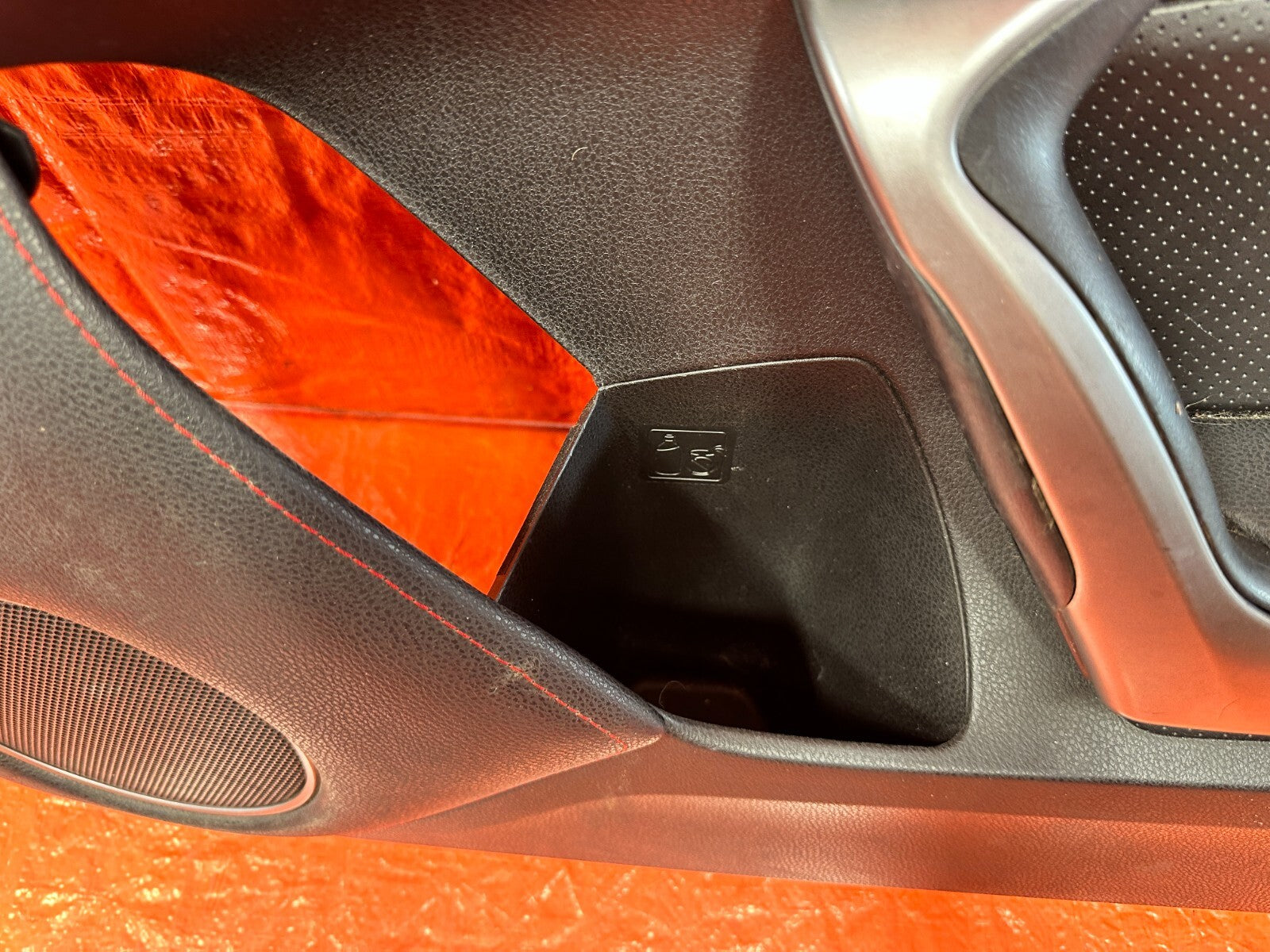 14 16 SCION FRS   PASSENGER RIGHT FRONT DOOR PANEL CARD INSERT LINING   OEM #2939
