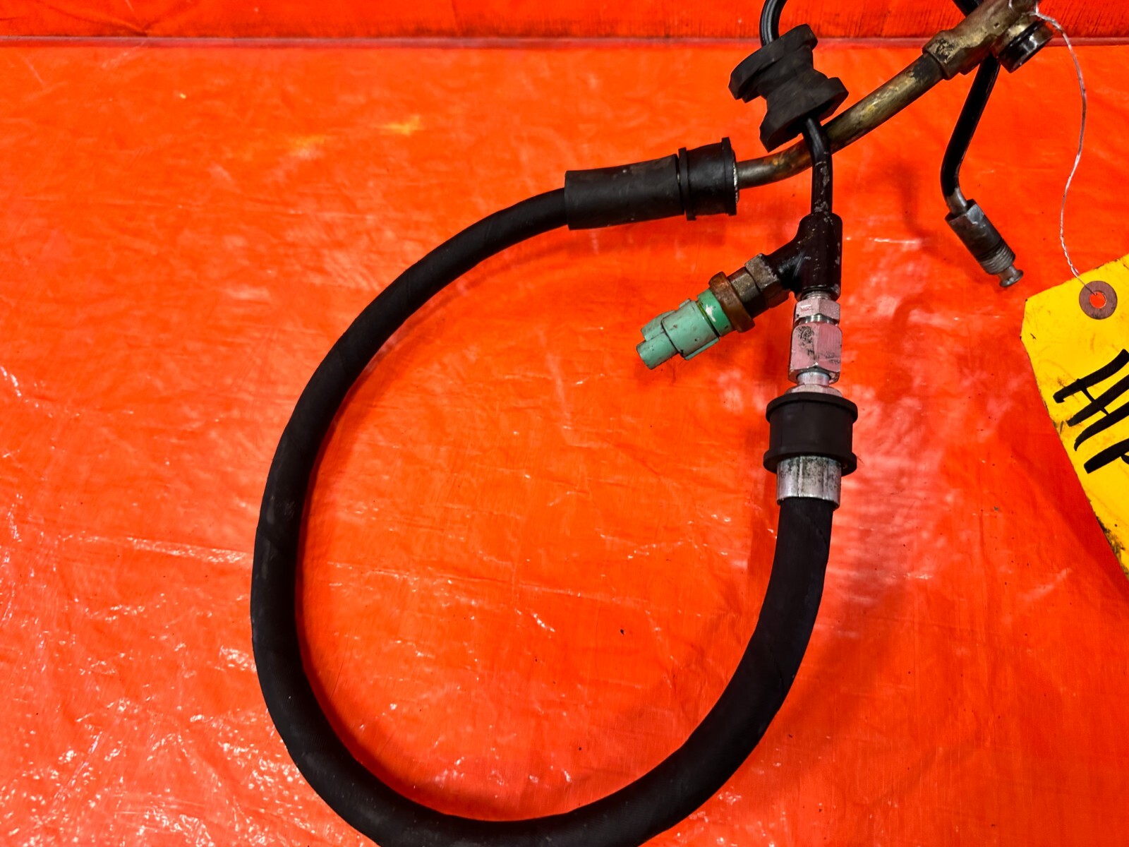 97 01 HONDA PRELUDE BASE   HIGH PRESSURE POWER STEERING HOSE LINE PIPE OEM #2637