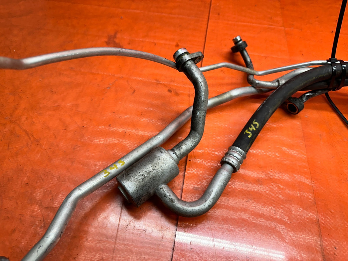 14-15 INFINITI Q50 3.7L AWD A/C AIR CONDITIONING REFRIGERANT HOSES LINES SET #3410