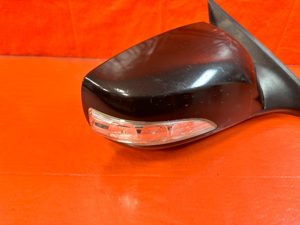 13 16 HYUNDAI GENESIS COUPE PASSENGER RIGHT EXTERIOR SIDE VIEW MIRROR BLACK OEM5