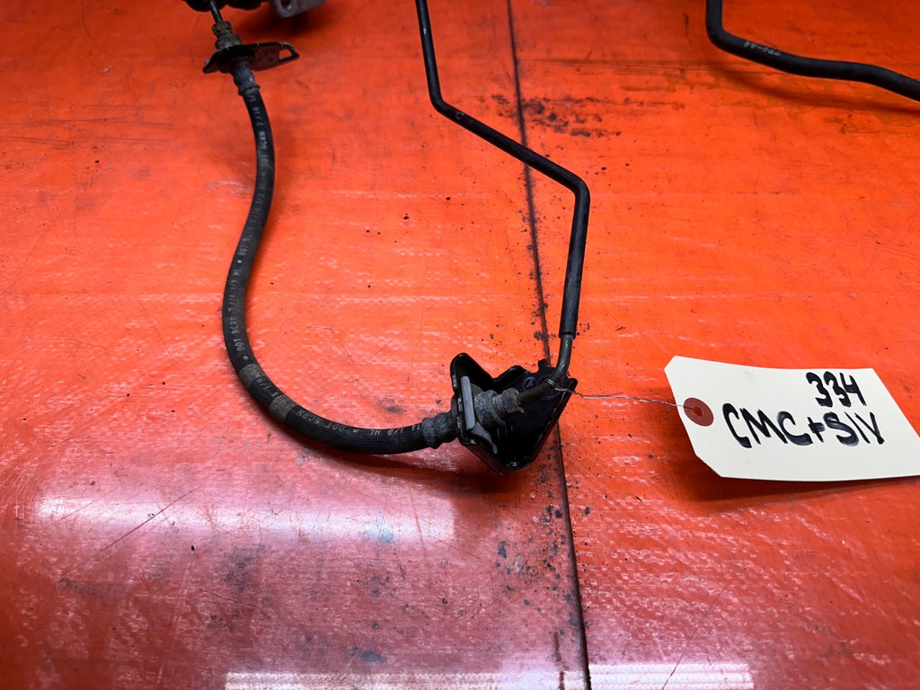 13 15 HONDA CIVIC SI 2.4L CLUTCH MASTER SLAVE CYLINDER W/ HARD LINES OEM #3347