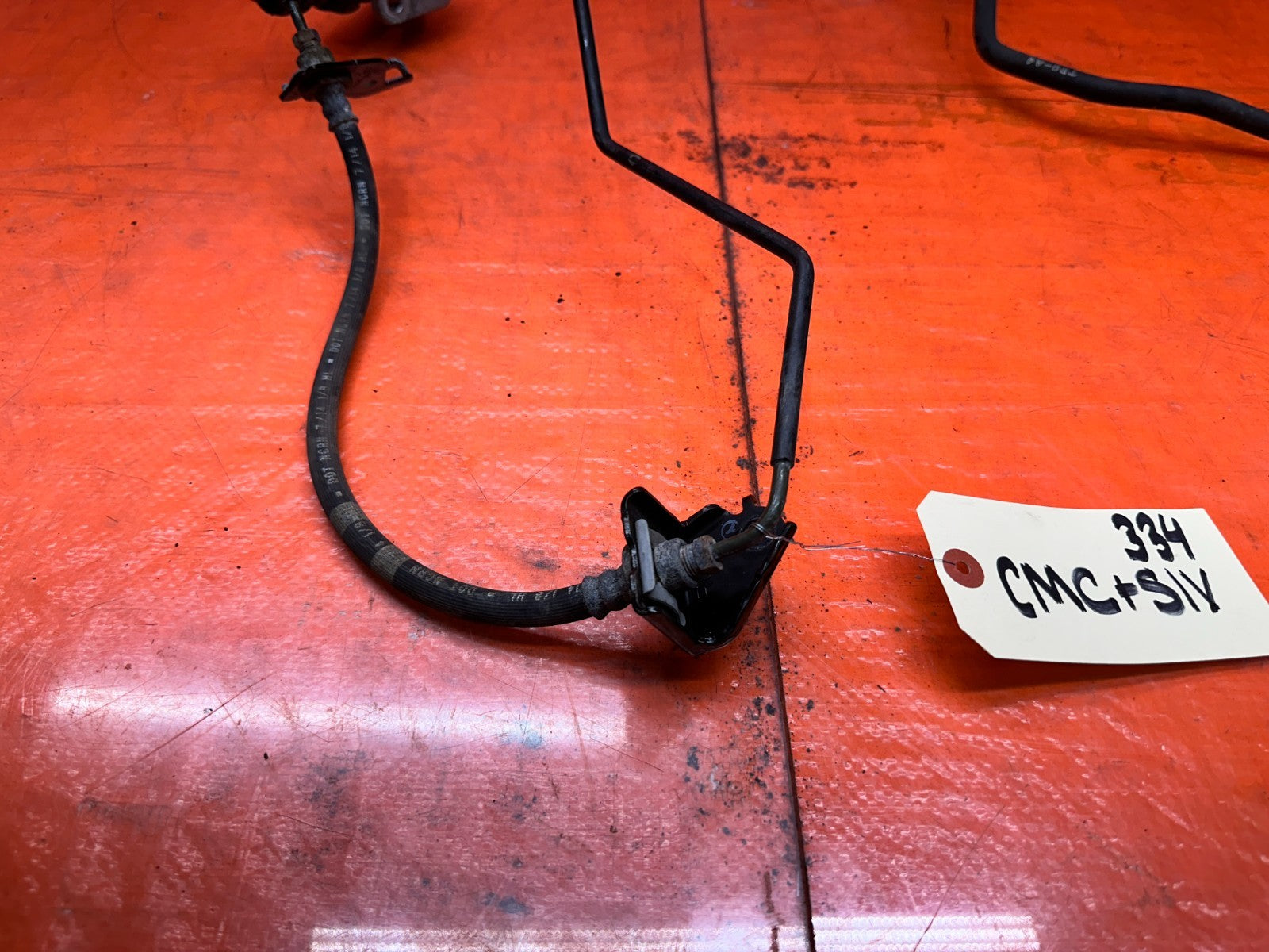 13 15 HONDA CIVIC SI 2.4L CLUTCH MASTER SLAVE CYLINDER W/ HARD LINES OEM #3347