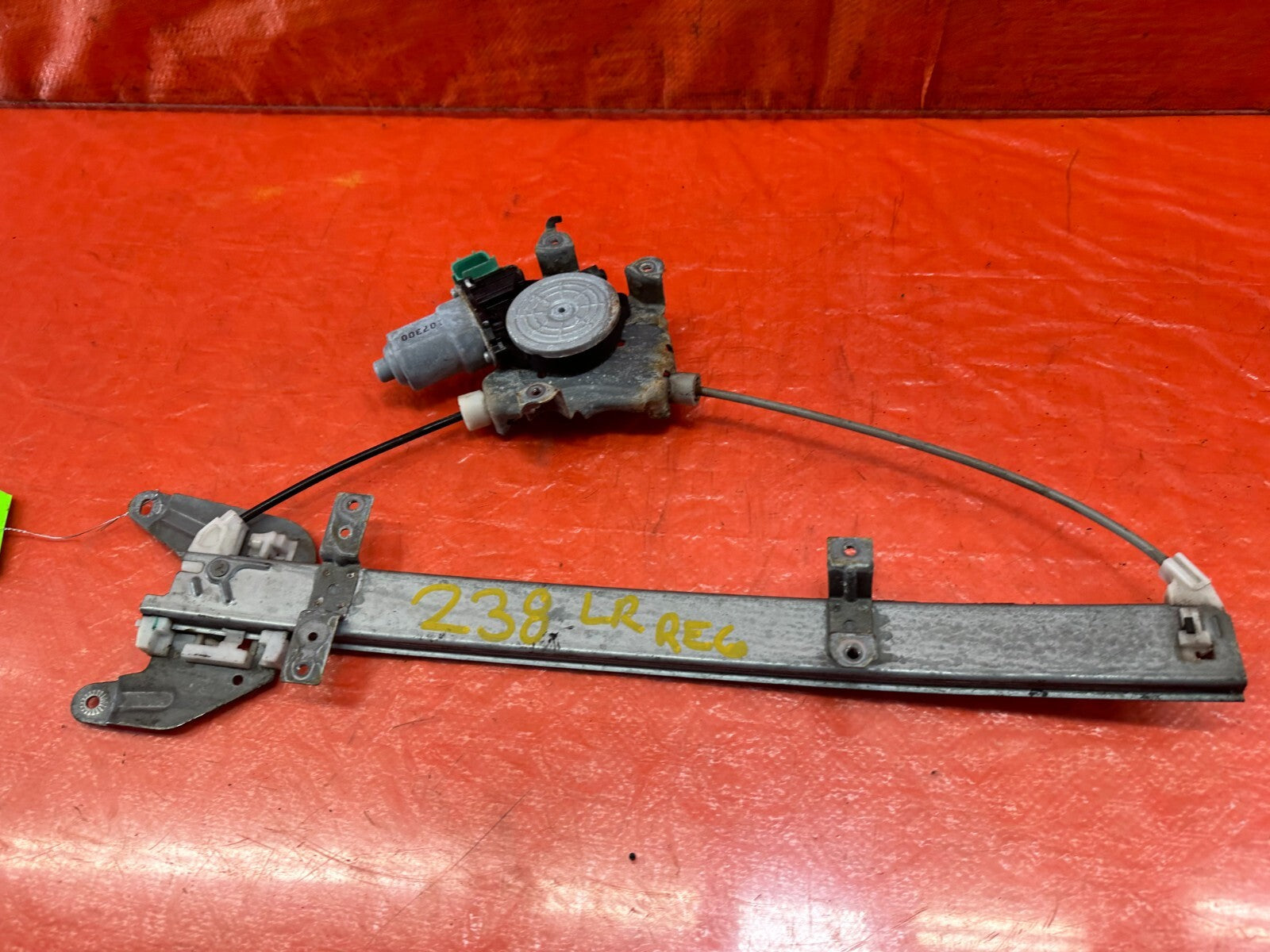 09 13 INFINITI  G37 SEDAN   DRIVER LEFT REAR   WINDOW REGULATOR W/ MOTOR OEM 2383