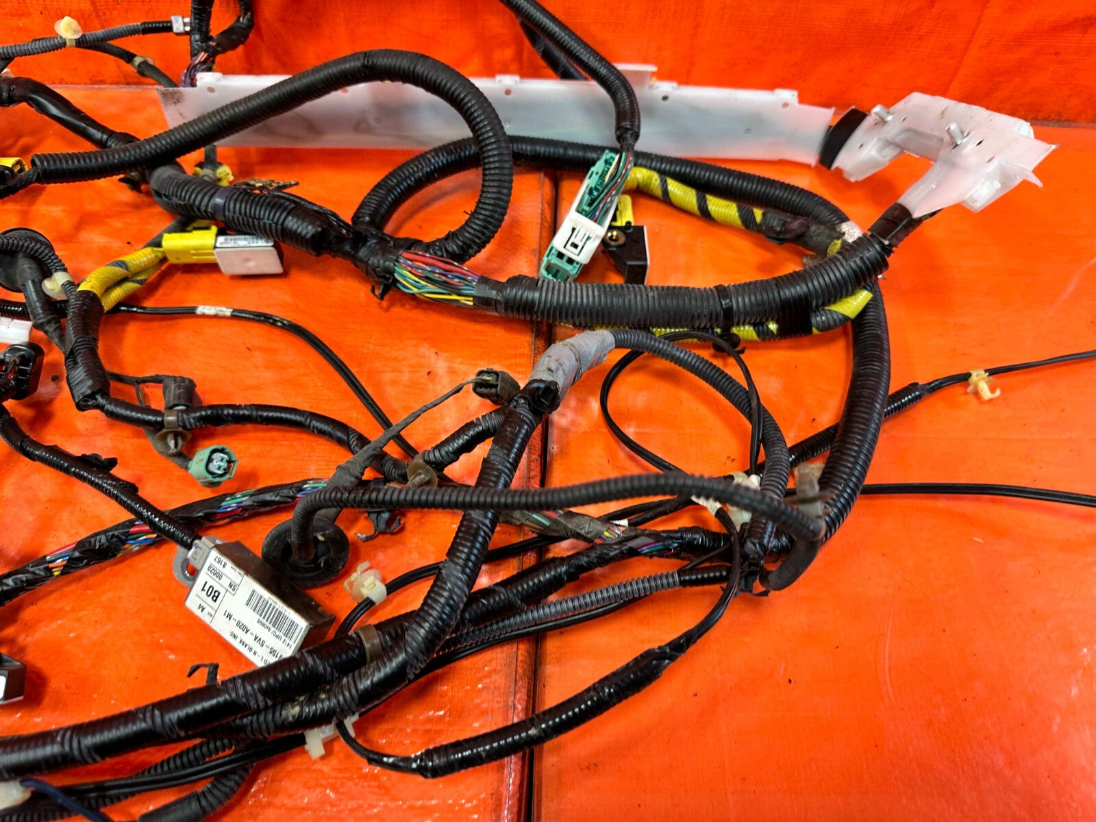09 11 HONDA CIVIC SI 2D   INTERIOR FLOOR WIRING HARNESS WIRE LOOM   OEM #2862
