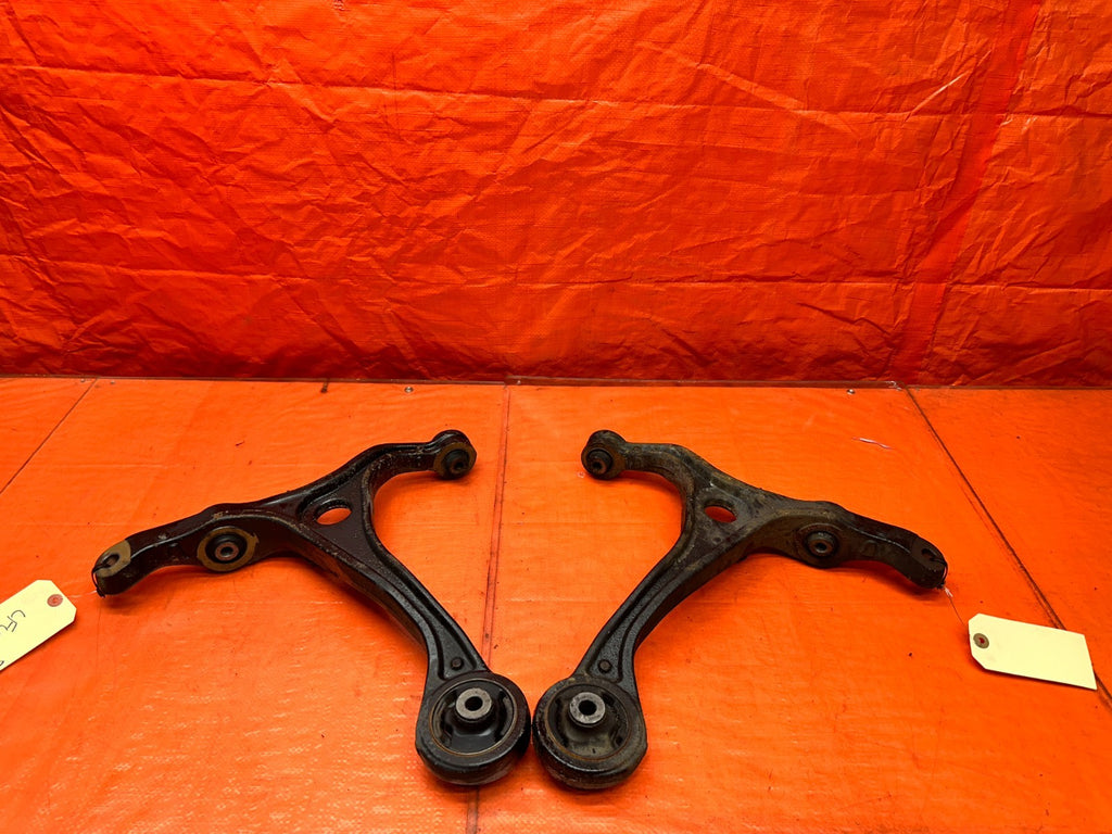 04-08 ACURA TSX 4D LEFT & RIGHT FRONT LOWER CONTROL ARMS DRIVER PASSENGER #34214