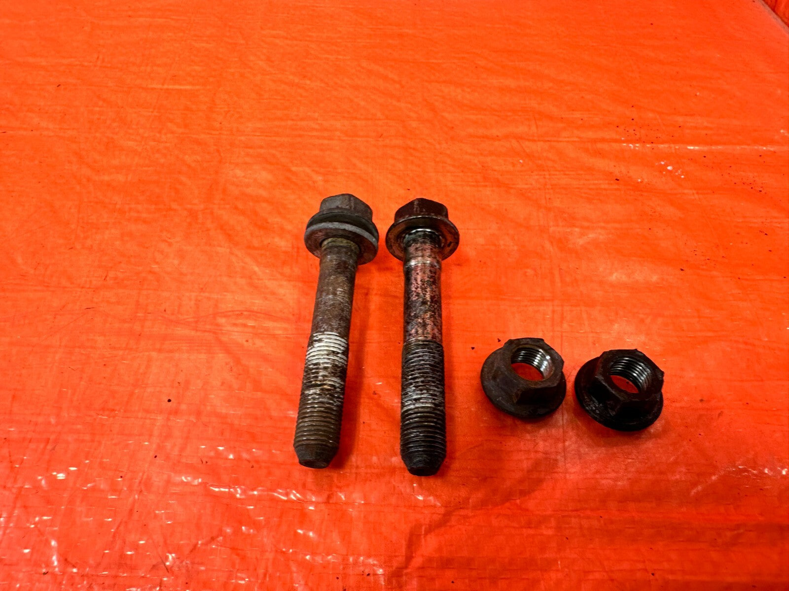 03 09 NISSAN 350Z   FRONT SHOCK MOUNTING BOLT SET BOLTS HARDWARE   OEM #2625