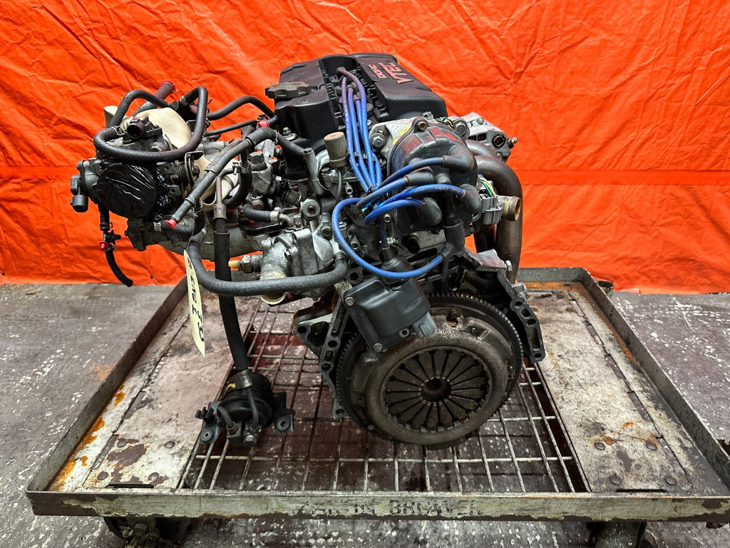 97 01 HONDA PRELUDE 2.2L H22A4 NON SH ENGINE MOTOR LONG BLOCK ASSEMBLY OEM #DNP10