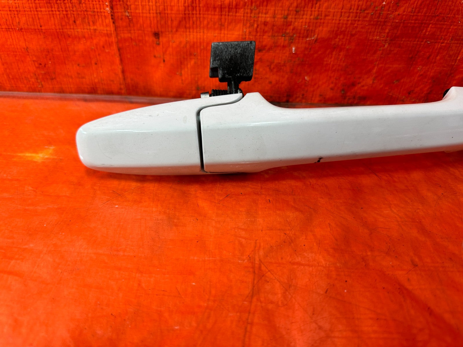 06 11 HONDA CIVIC 4D SEDAN PASSENGER RIGHT REAR EXTERIOR DOOR HANDLE WHITE #3001