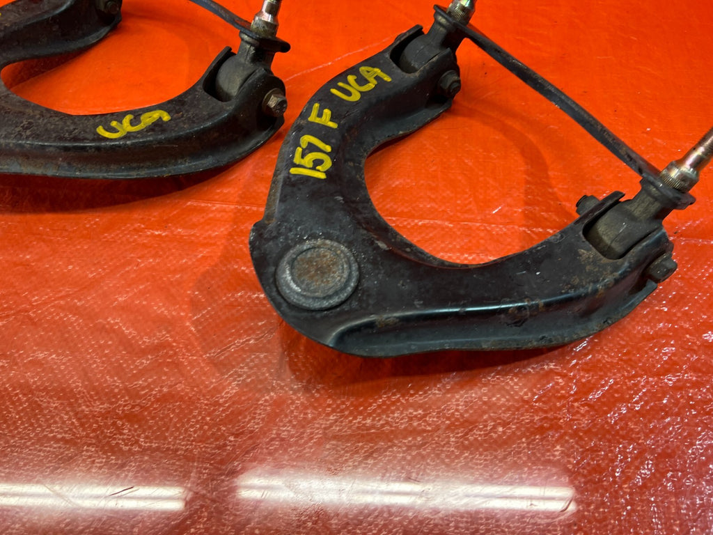 90 91 HONDA CRX   DRIVER LEFT PASSENGER RIGHT FRONT UPPER CONTROL ARMS OEM #1576