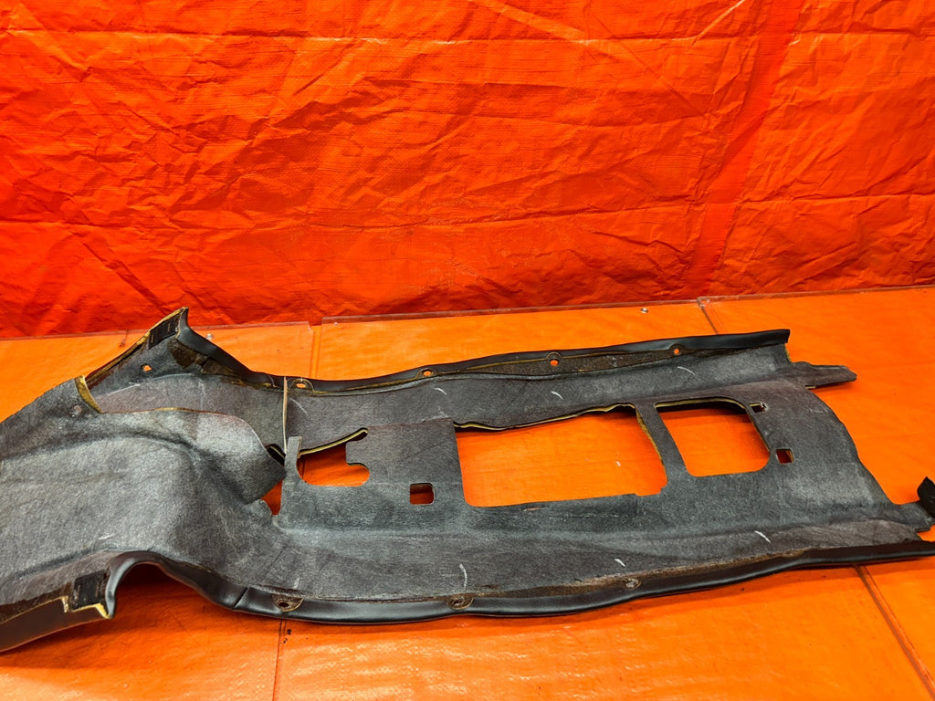 00 03 HONDA S2000 AP1 2.0L BLACK LEATHER CENTER CONSOLE TUNNEL TRIM COVER OEM #321