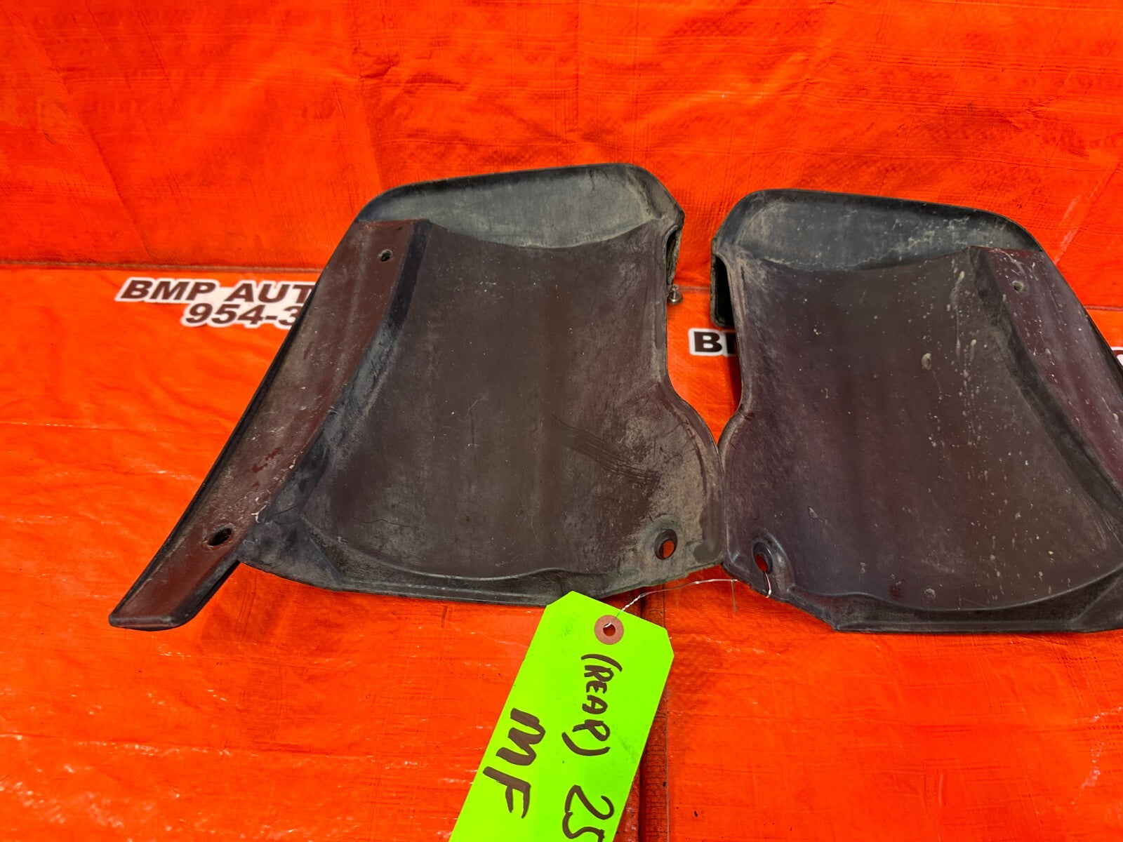 08 12 HONDA ACCORD SEDAN REAR MUD FLAP / SPLASH GUARD SET LEFT & RIGHT OEM #25111
