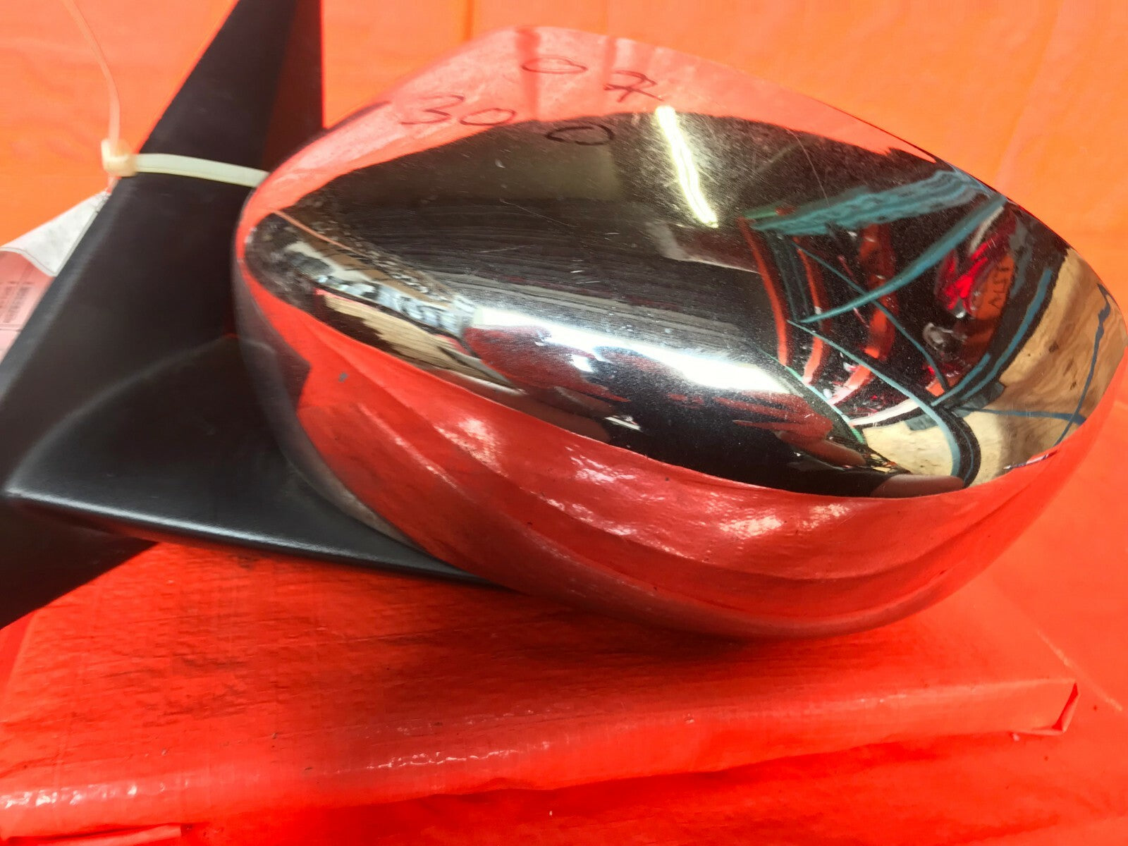 OEM 2007 07 CHRYSLER 300 DRIVER LEFT SIDE VIEW MIRROR   CHROME   5 PIN3