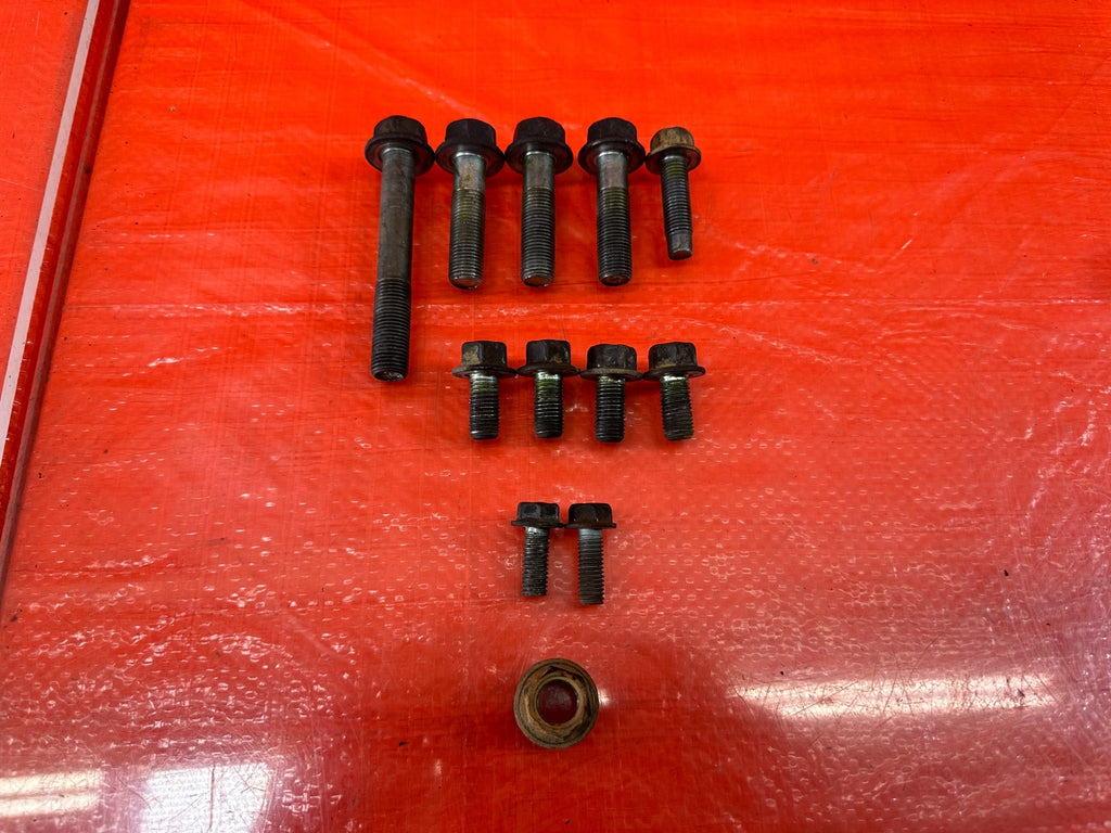 04 08 ACURA TSX   K24A2   FRONT ENGINE MOTOR MOUNT BOLTS HARDWARE   OEM #1968