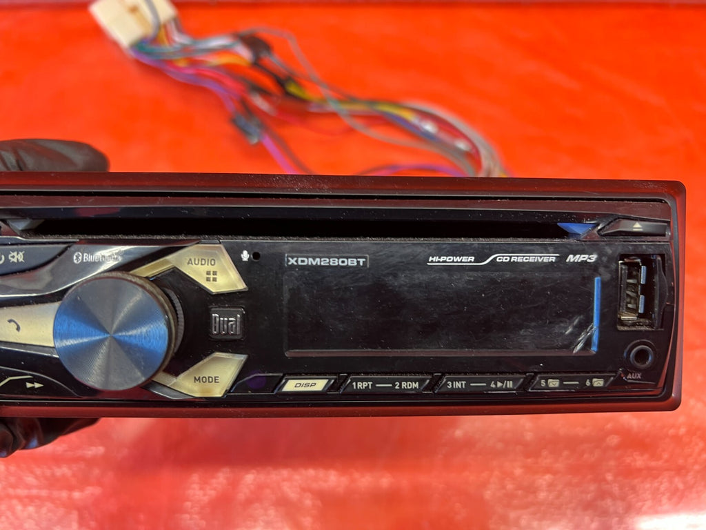 DUAL BRAND   XDM280BT MODEL   AM FM RADIO STEREO   USED   REMOVED FROM CIVIC6