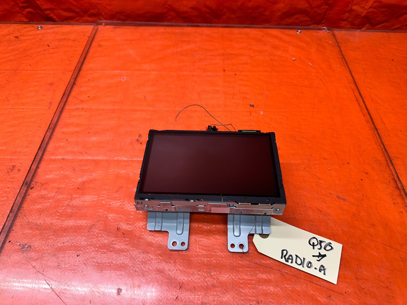 14-19 INFINITI Q50 4D LOWER RADIO INFO DISPLAY SCREEN UNIT 28387 4HB7E OEM #Q500