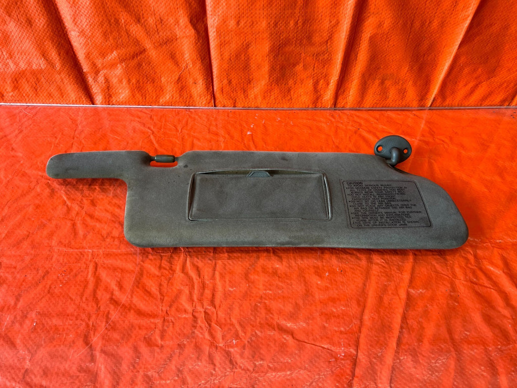 95 96 HONDA PRELUDE   SUN VISOR   PASSENGER RIGHT SIDE   GRAY COLOR   OEM #1388