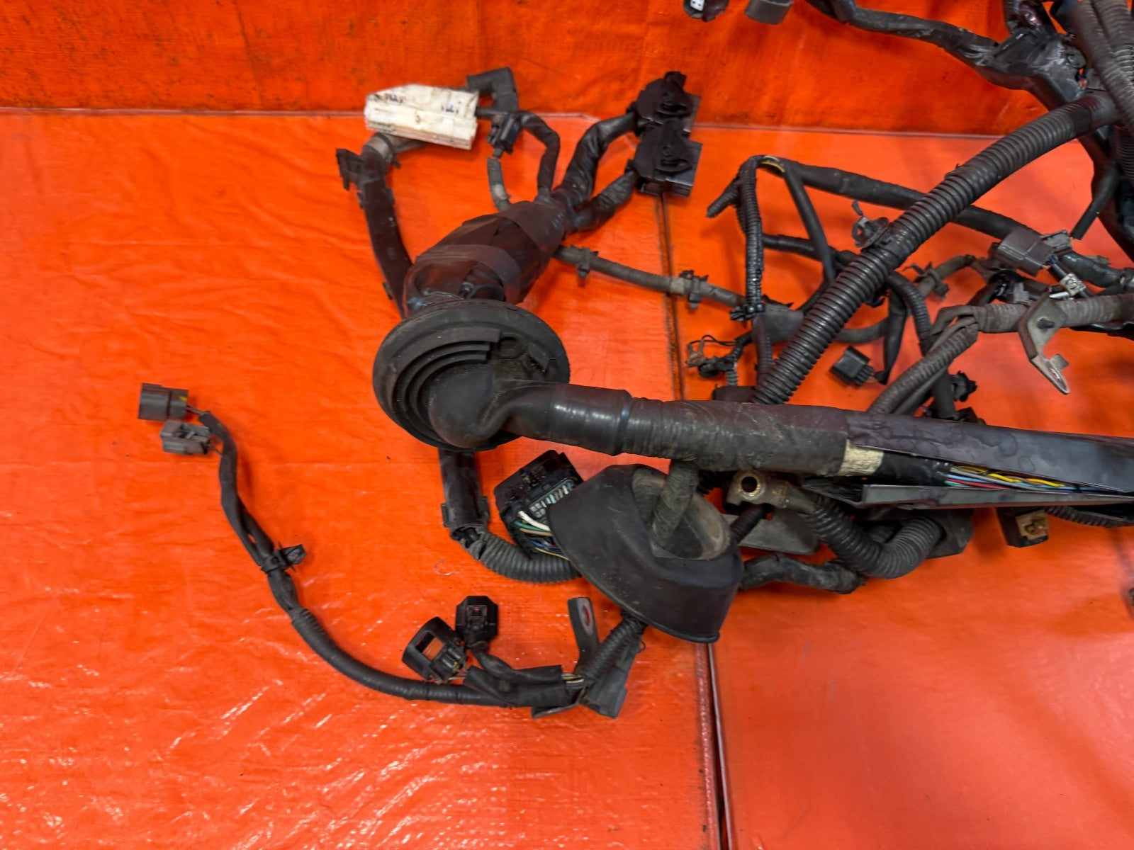 08 13 INFINITI G37 COUPE 2D   VQ37VHR 6 SPEED MANUAL ENGINE HARNESS   OEM #32814