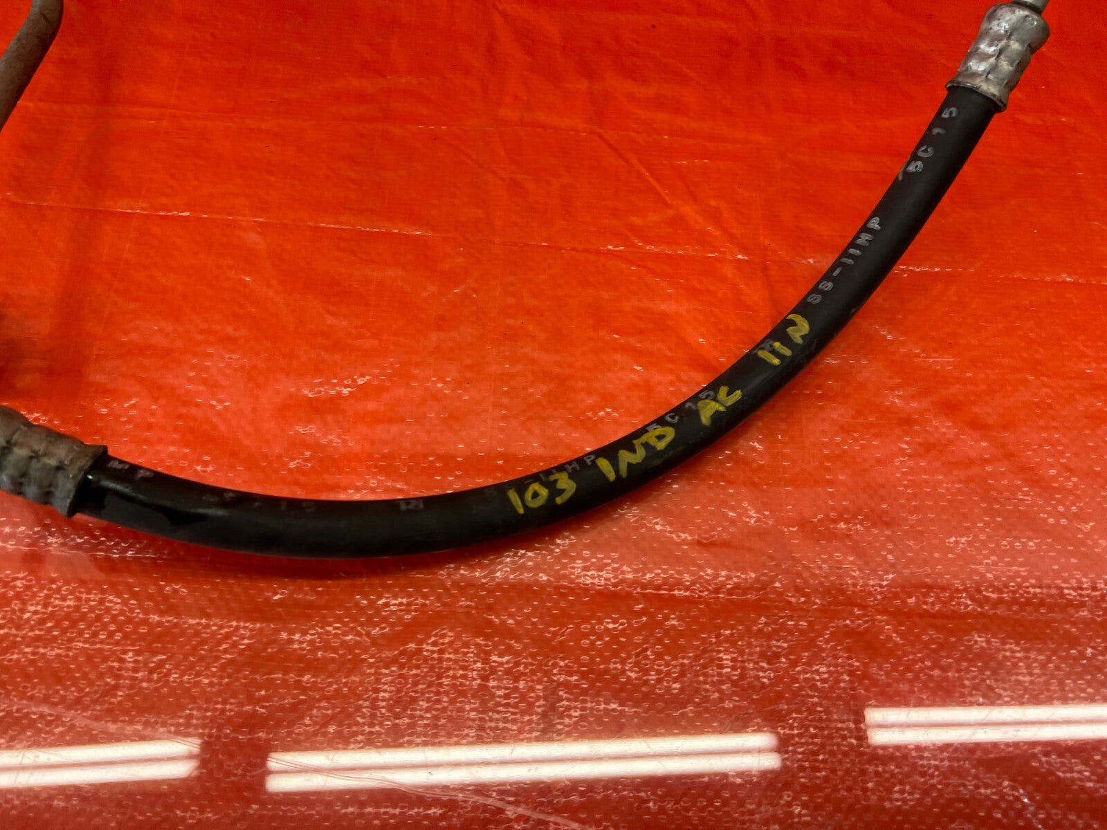 00 03 TOYOTA CELICA GT S HVAC AIR CONDITIONING AC LINE DISCHARGE HOSE   OEM #1035