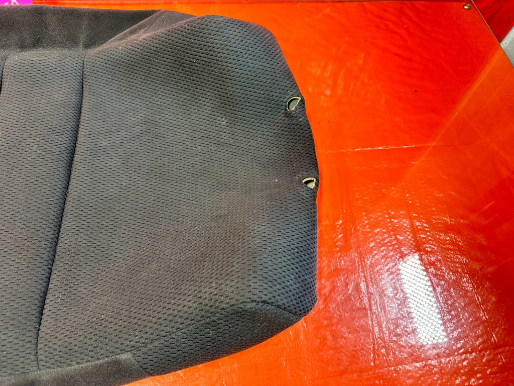 07 08 HONDA CIVIC SI SEDAN   RIGHT REAR UPPER SEAT SKIN COVER FABRIC CLOTH   2702