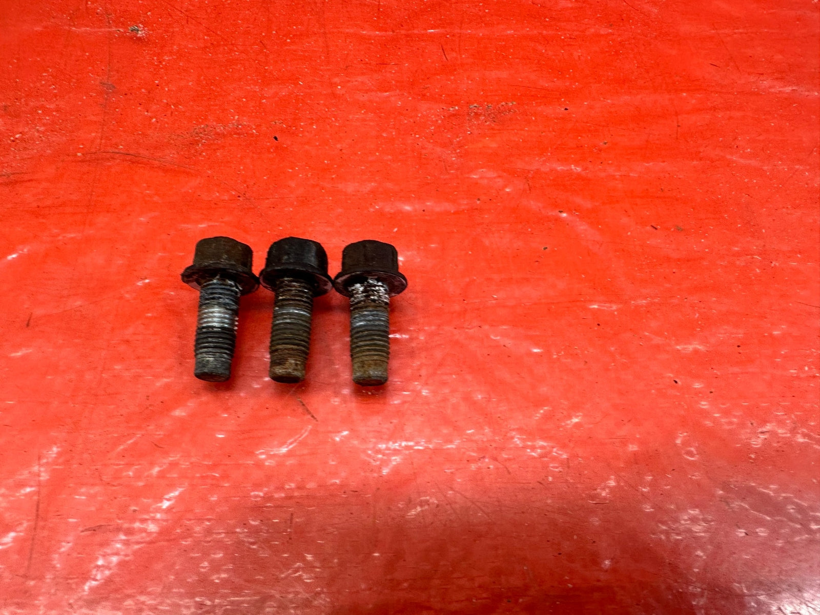 08 15 LANCER EVOLUTION X EVO 10   REAR ENGINE MOTOR MOUNT BOLT HARDWARE OEM #2175