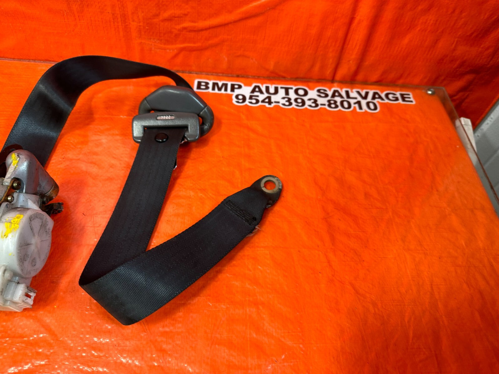 00 01 TOYOTA CELICA LEFT & RIGHT FRONT SEAT BELTS SEAT BELT SET GRAY COLOR OEM4