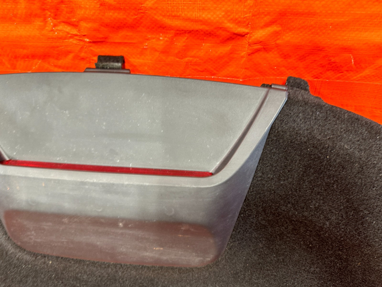 10 16 HYUNDAI GENESIS COUPE   REAR SPEAKER COVER TRAY LINER TRIM   NON SUB MODEL4