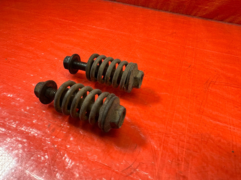 92 00 HONDA CIVIC EXHAUST MANIFOLD FLANGE BOLTS SPRING & NUTS HARDWARE OEM #2185