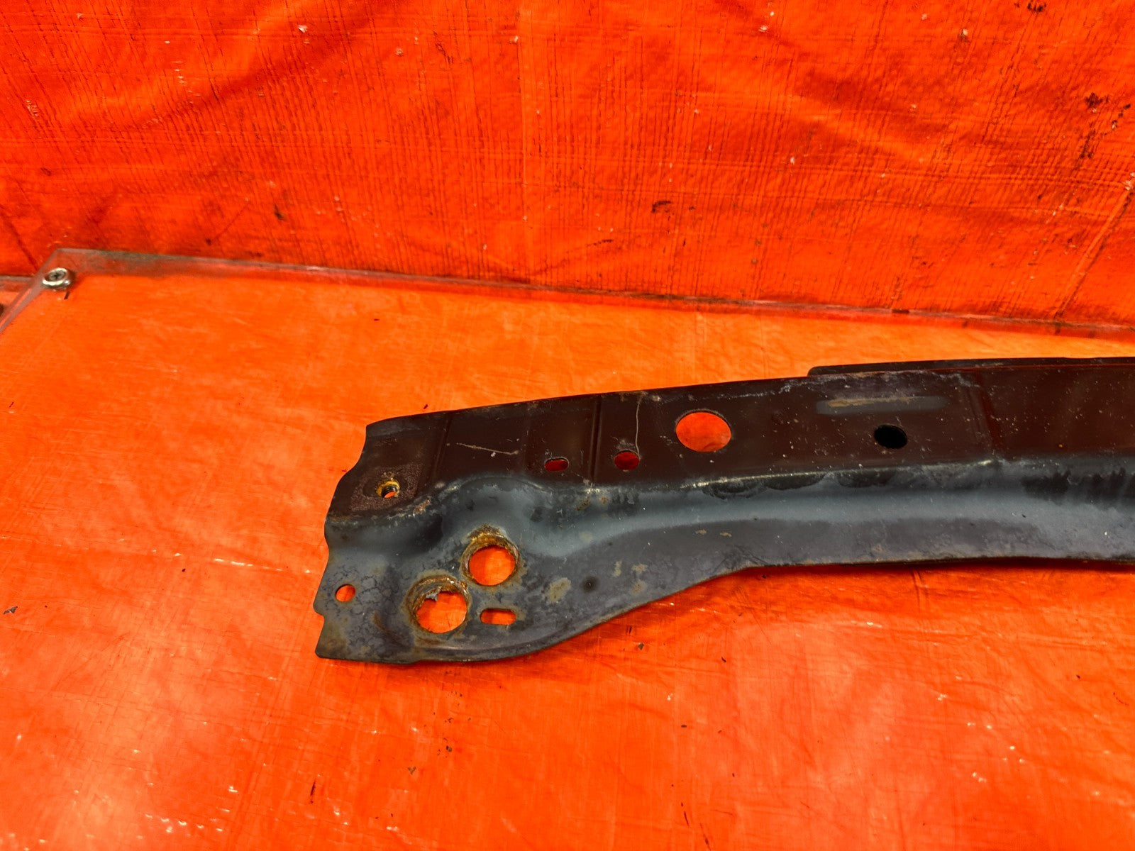 09 11 MAZDA RX8 RX 8   UPPER RADIATOR SUPPORT BEAM BAR BRACKET OEM FACTORY #3034