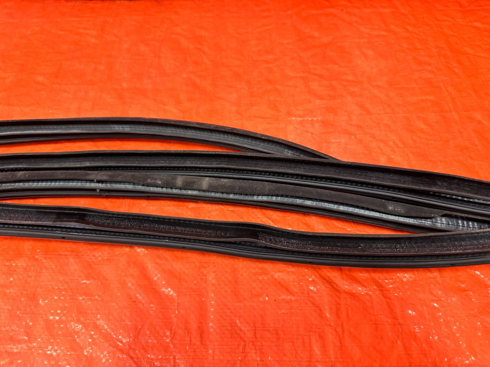 09 14 ACURA TSX DOOR TO CHASSIS OPEN TRIM RUBBER GASKETS SEALS FRONT REAR ALL 412