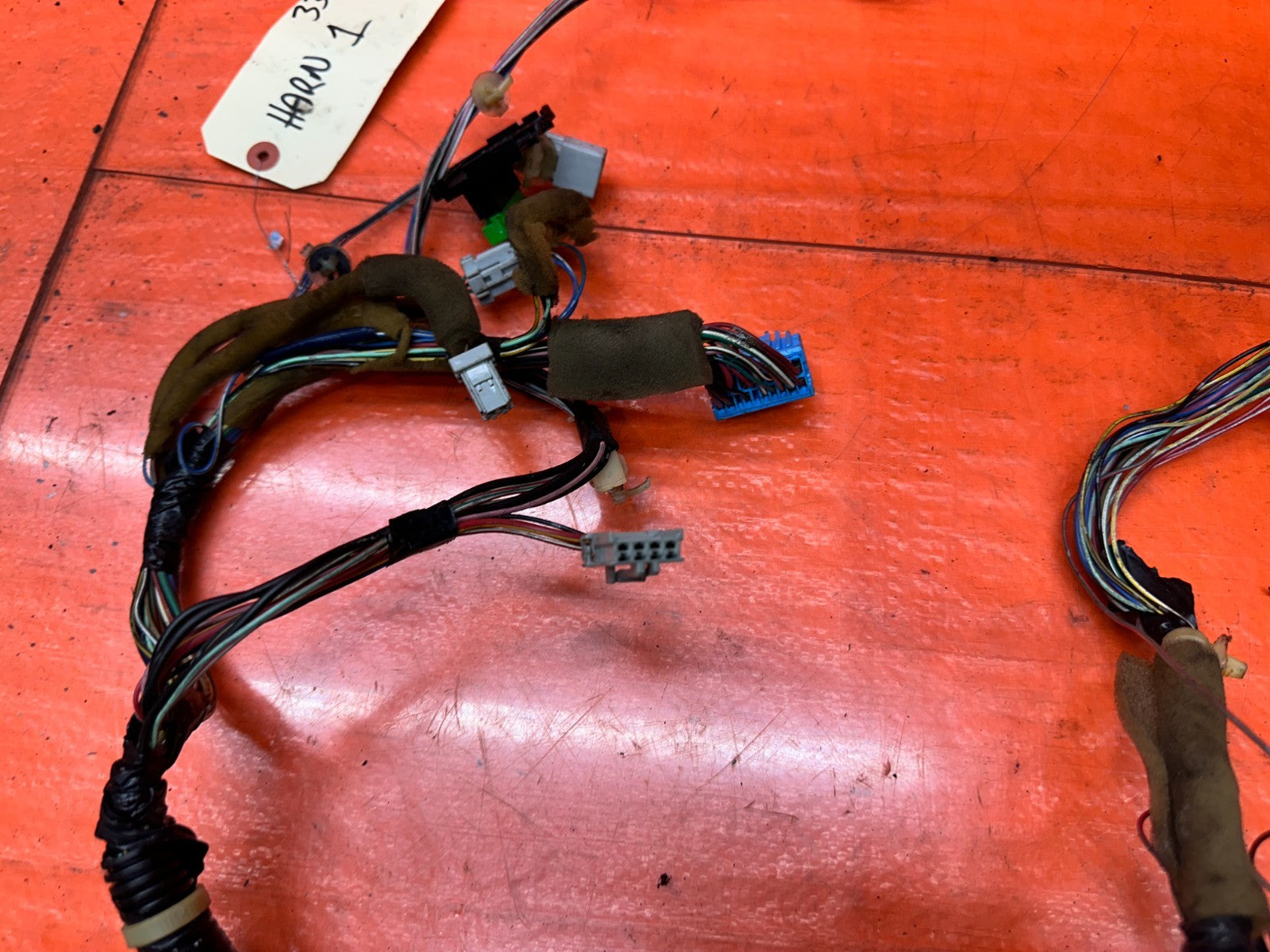 97 01 HONDA PRELUDE 2.2L DRIVER LEFT DOOR PANEL WIRE WIRING HARNESS OEM #3366