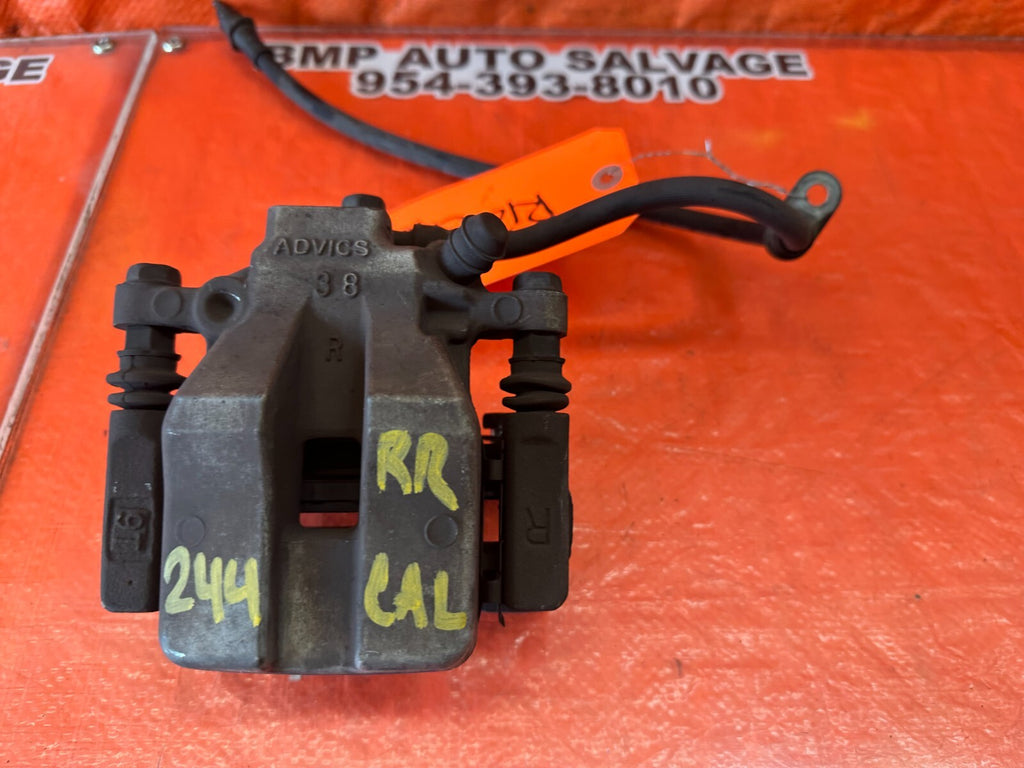 07 12 LEXUS ES350   PASSENGER RIGHT REAR BRAKE CALIPER   OEM FACTORY #2446