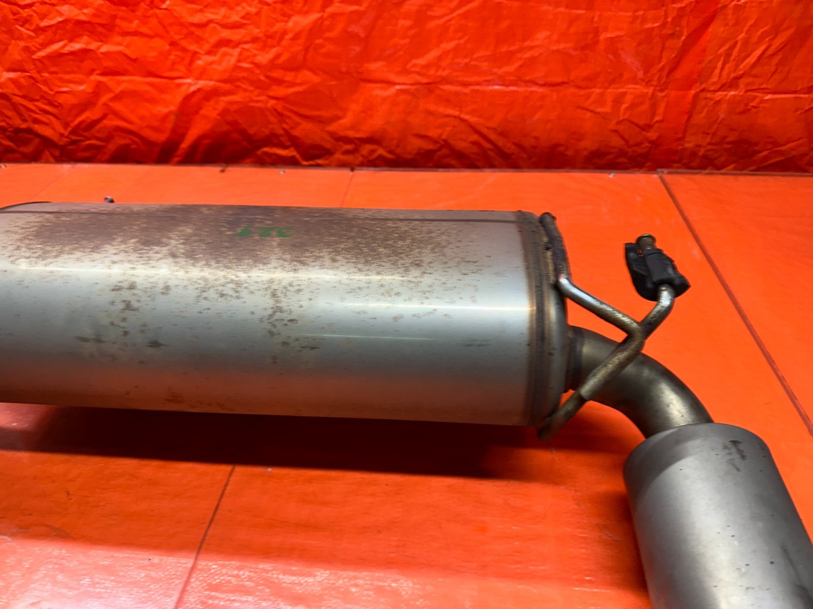 09 15 INFINITI G37 Q60 CONVERTIBLE IPL EDITION REAR EXHAUST MUFFLER OEM #3294