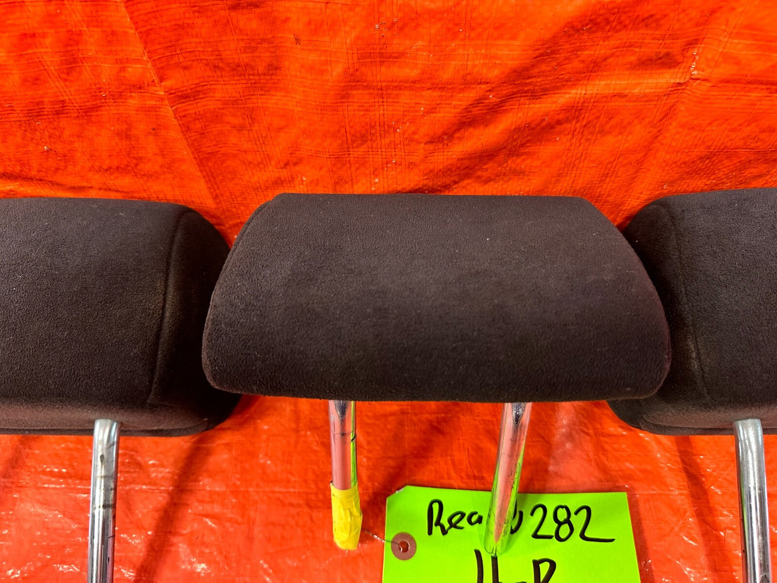07 08 HONDA CIVIC SI SEDAN   REAR SEAT HEAD REST SET LEFT AND RIGHT   OEM #2827