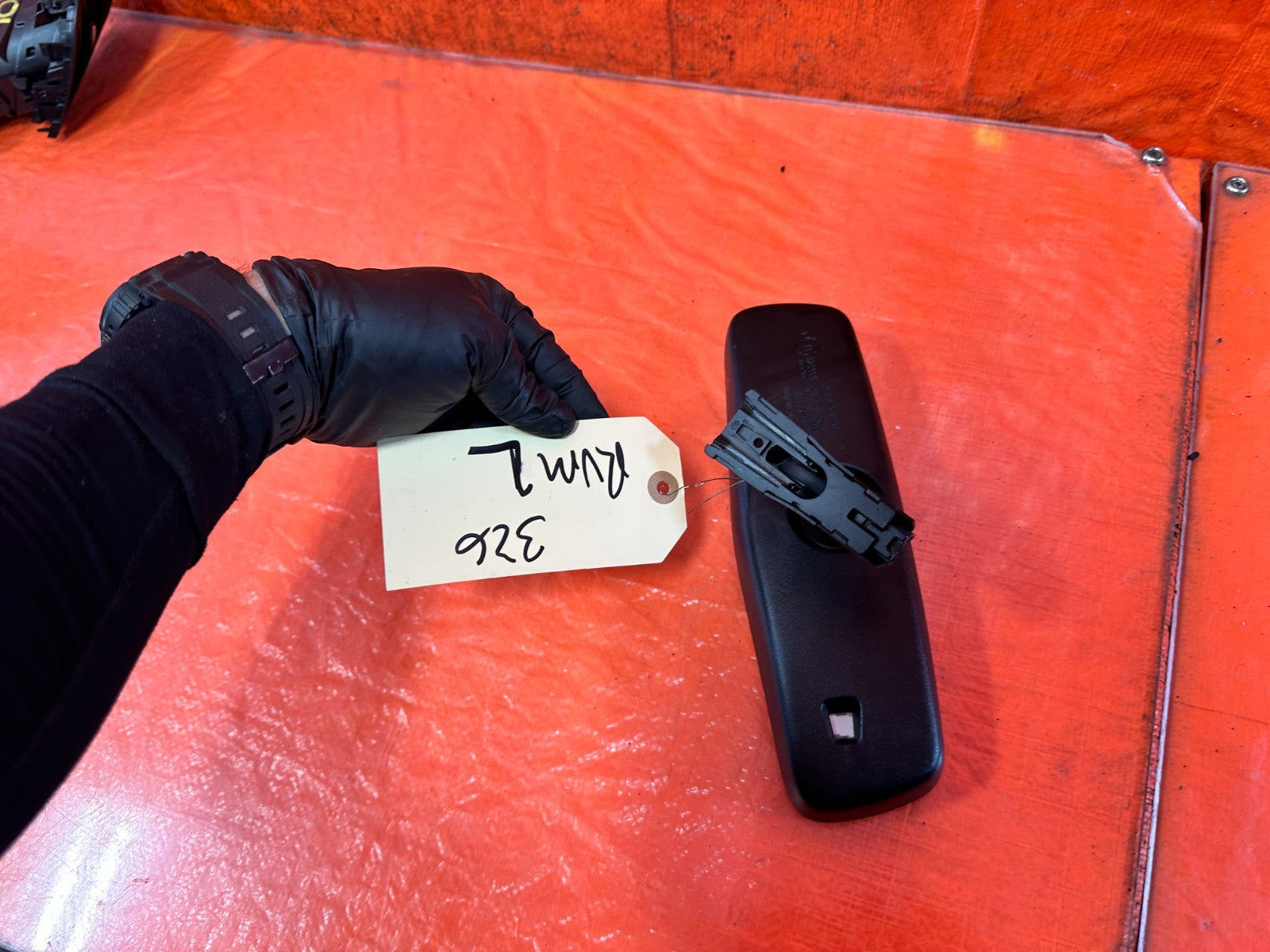 10 16 HYUNDAI GENESIS COUPE   REAR VIEW MIRROR W/ HOMELINK    OEM FACTORY #3266