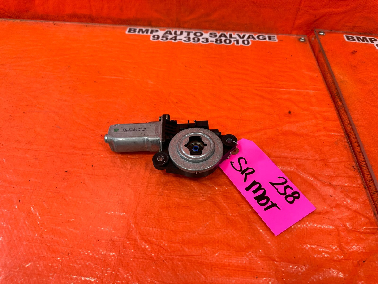 02 05 HONDA CIVIC SI EP3 HATCHBACK SUNROOF MOONROOF SLIDING ROOF MOTOR   OEM 2580